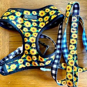 Dog Harness/Leash Set 🐾 (NWOT) — Frenchie Bulldog